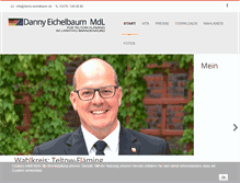 Tablet Screenshot of danny-eichelbaum.de